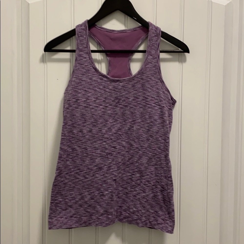Pink Design Shambhala Workout Tank w Built-In Bra, L